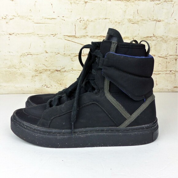 Adidas Stella McCartney Sneakers Women 7 Black Asimina High Top Lace Up Boxing - Picture 5 of 12